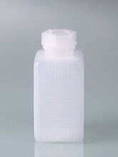 Vierkantflasche quadr., Weithals, HDPE, 500ml,m.V.