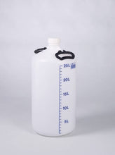 Vorratsflasche o. Gewindestutzen, HDPE, 25 l, m.V.