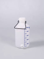 Vorratsflasche mit Gewindestutzen, HDPE, 5l, m.V.