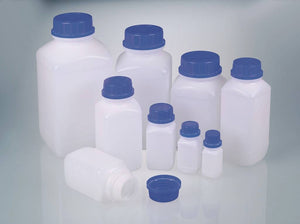 Weithals-Chemikalienflasche, HDPE, 50 ml, m.V.