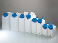 Weithalskanister m. Gewindestutz., HDPE, 20l, m.V.