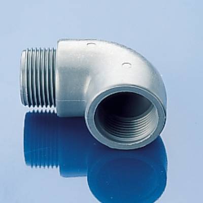 Winkel 90° Innen-/ Außengewinde, PP, 1