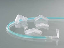 Winkel-Verbinder, PVDF, f. Ø 13-15 mm, zylindrisch