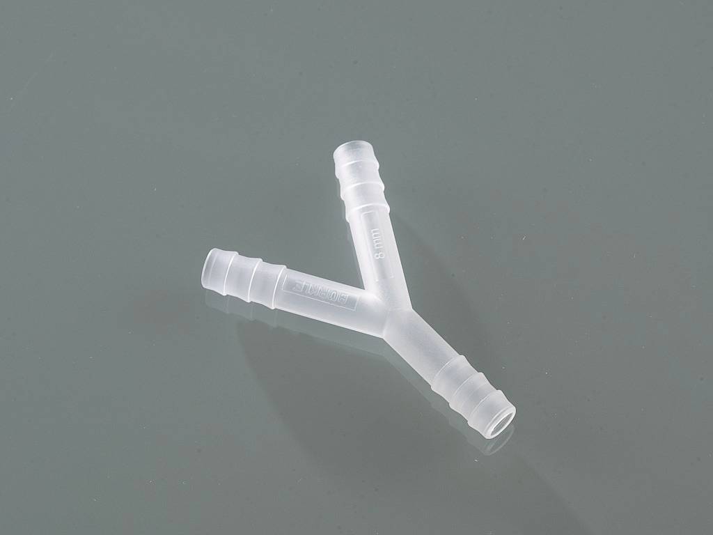 Y-Verbinder, PVDF, f. Ø 7-9mm, zylindrische Tüllen
